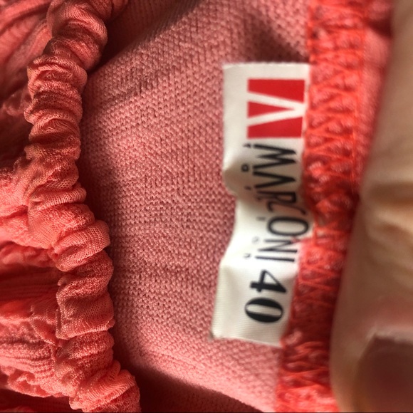 Peach/Pink Ruffle Dress - Picture 2 of 5